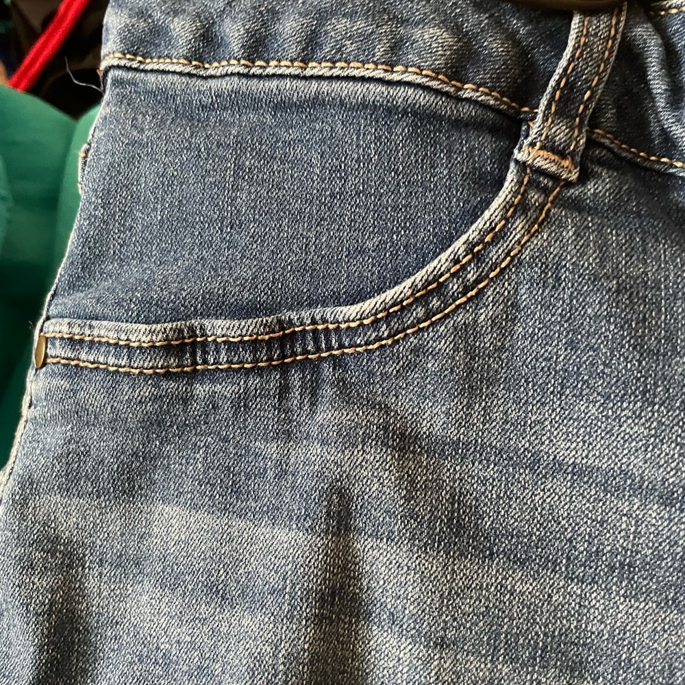 d.Jeans medium wash denim jean shorts size 16 - Picture 3 of 10